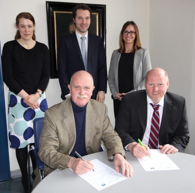 Unterzeichnung des Kooperationsvertrages